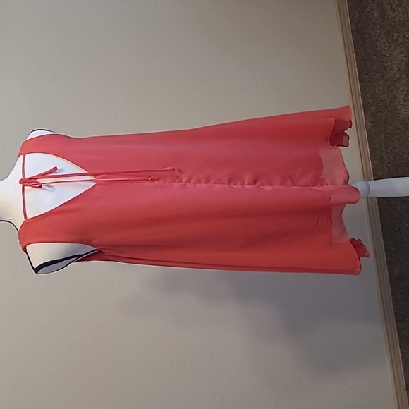 Summer Xl Dress Sleeveless Peach Pink - Picture 2 of 5